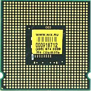 Центральный процессор (CPU) Intel Core 2 Duo E7400 {Wolfdale} (LGA 775) [2 cores] L2 3M, 2,8 ГГц